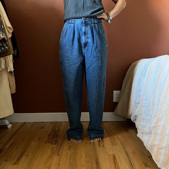 Lucy and yak addison jeans mid wash blue denim size 30 Regular straight leg - Picture 11 of 16